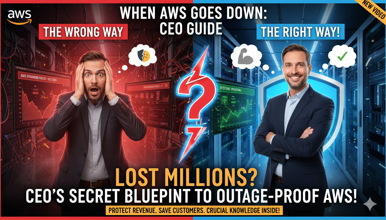 AWS Outages: The CEO’s Guide to Preventing Downtime & Protecting Revenue